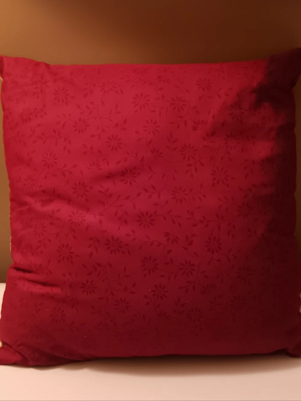 Vintage 90's Christmas Pillow. 